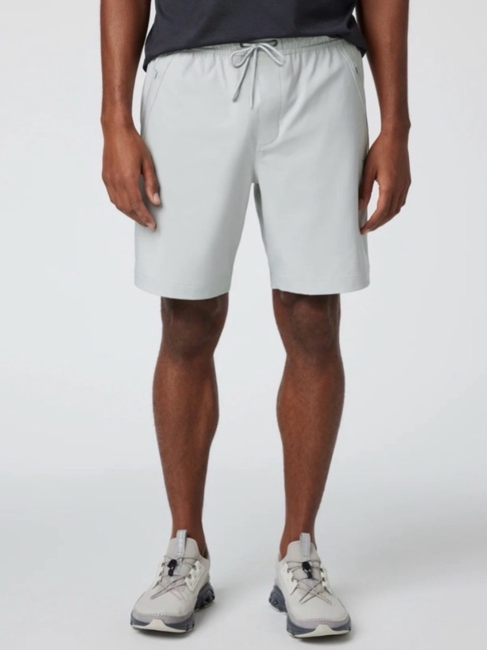 Men's Vuori Train Tech Shorts Grey M